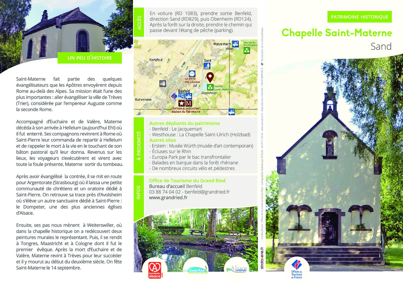 WEB – CHAPELLE SAINT-MATERNE – SAND